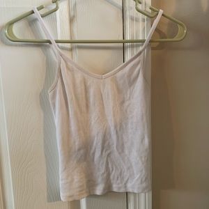 White tank top